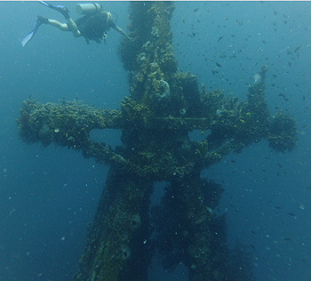 Go deeper with Southampton Scuba Diving learning to go on deeper dives